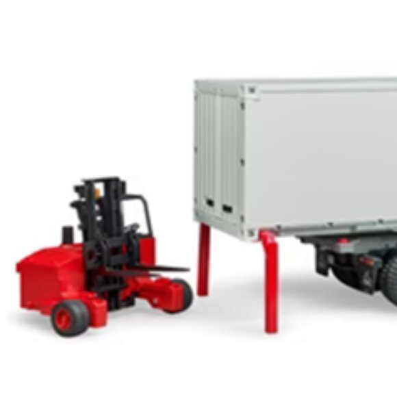 Bruder MACK Granite UPS Logistics Truck Driver Forklift Age 4+  Addt'l shipping - Picture 6 of 7